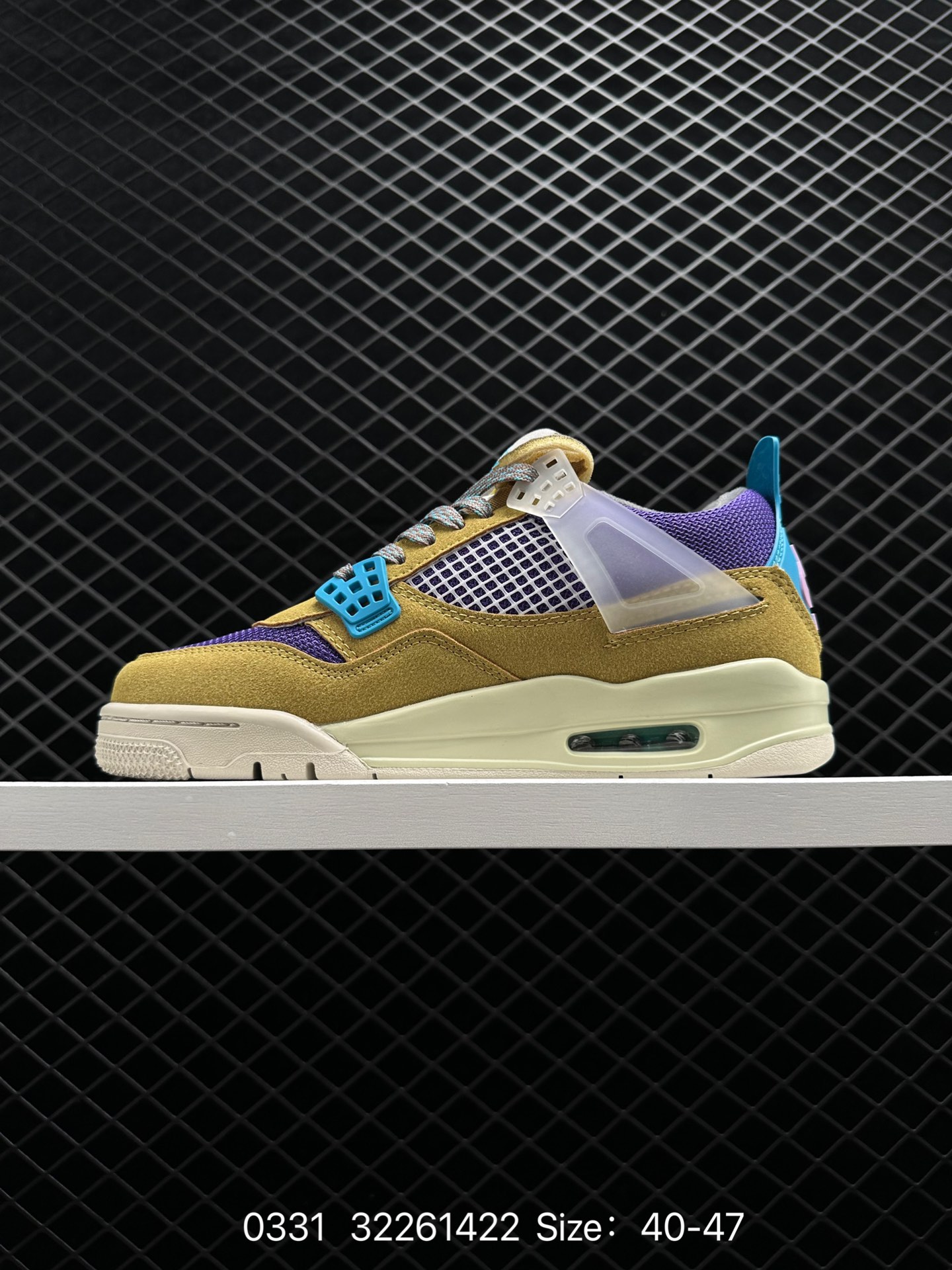 Union x Air Jordan 4“Taupe Haze”AJ4